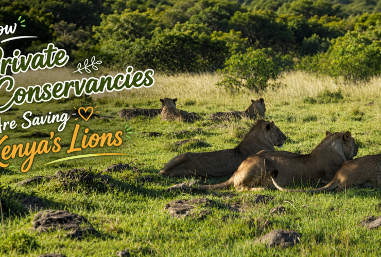 How Private Conservancies Are Saving Kenya's Lions