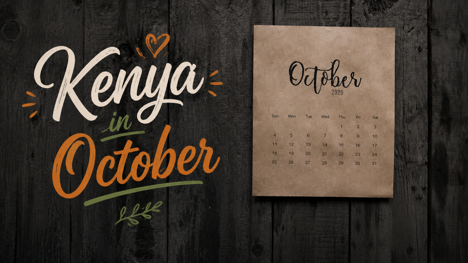Kenya in December