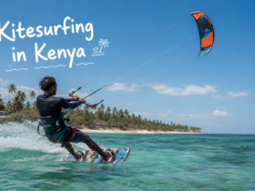 Kitesurfing in Kenya