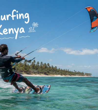 Kitesurfing in Kenya