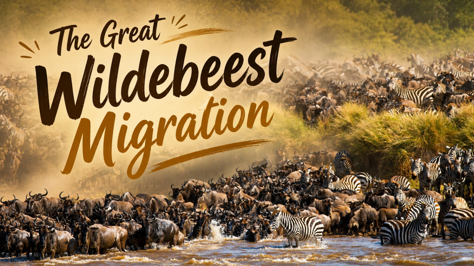 The Great Wildebeest Migration