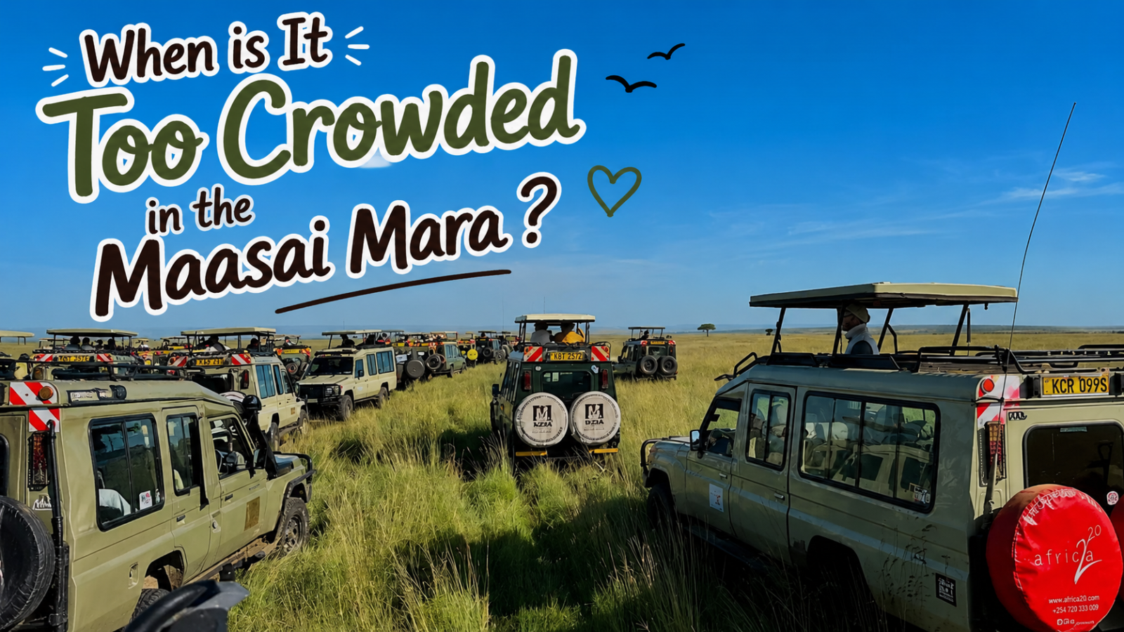 When is It Too Crowded in the Maasai Mara